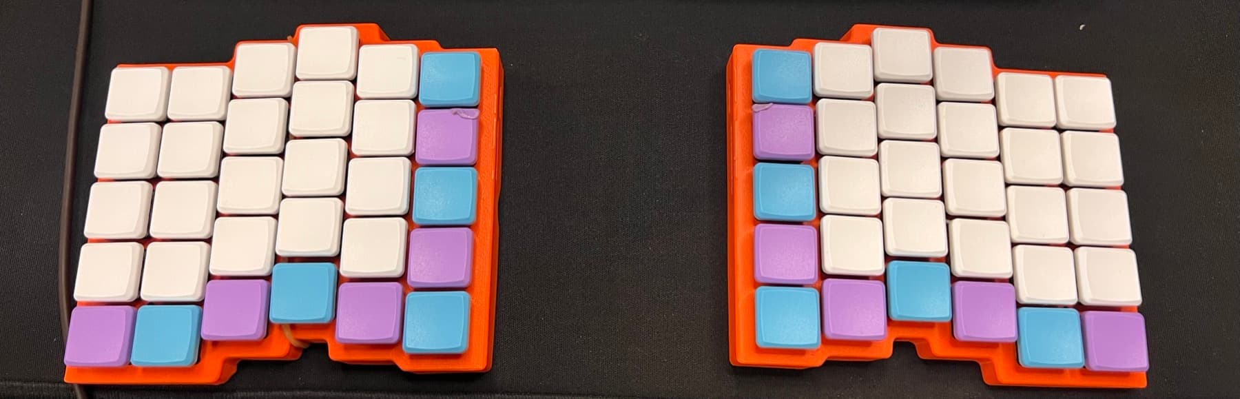 cloudevol wireless split keyboard